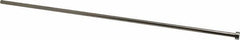 Gibraltar - 15/64" Pin Diam, 13/32" Head Diam x 3/16" Head Height, 14" OAL, Straight Ejector Pin - Steel, 13-13/16" Pin Length - Americas Tooling