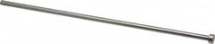 Gibraltar - 21/64" Pin Diam, 9/16" Head Diam x 1/4" Head Height, 14" OAL, Straight Ejector Pin - Steel, 13-3/4" Pin Length - Americas Tooling