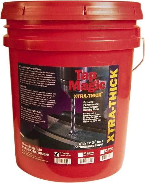 Tap Magic - Tap Magic Xtra-Thick, 5 Gal Pail Cutting Fluid - Semisynthetic - Americas Tooling