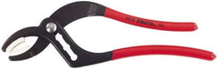 Proto - 9-1/2" OAL, 2-1/2" Max Capacity, 4 Position Tongue & Groove Pliers - Smooth Curved Jaws, Curved Head, Plastic Dipped Handles - Americas Tooling