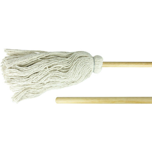 #10 One-Piece Deck Mop, 7 oz., 4-Ply Cotton, Industrial Grade - Americas Tooling