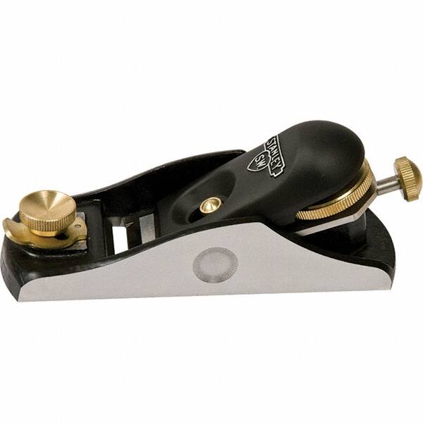 Stanley - Wood Planes & Shavers Type: Block Plane Overall Length (Inch): 6-1/2 - Americas Tooling