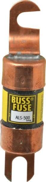 Cooper Bussmann - 500 Amp Time Delay Fast-Acting Forklift & Truck Fuse - 125VAC, 125VDC, 4.71" Long x 1" Wide, Bussman ALS-500, Ferraz Shawmut ALS450 - Americas Tooling