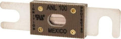 Cooper Bussmann - 100 Amp Non-Time Delay Fast-Acting Forklift & Truck Fuse - 125VAC, 80VDC, 3.18" Long x 0.75" Wide, Littelfuse CNL100, Bussman ANL-100, Ferraz Shawmut CNL100 - Americas Tooling