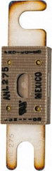 Cooper Bussmann - 275 Amp Non-Time Delay Fast-Acting Forklift & Truck Fuse - 125VAC, 80VDC, 3.18" Long x 0.75" Wide, Littelfuse CNL275, Bussman ANL-275, Ferraz Shawmut CNL275 - Americas Tooling