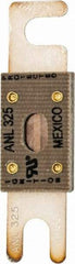 Cooper Bussmann - 325 Amp Non-Time Delay Fast-Acting Forklift & Truck Fuse - 125VAC, 80VDC, 3.18" Long x 0.75" Wide, Littelfuse CNL325, Bussman ANL-325, Ferraz Shawmut CNL325 - Americas Tooling