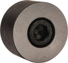 Gibraltar - 3/8-16 Thread, 1-1/4" OD, 3/4" High, Jig Foot - Black Oxide Finish, Low Carbon Steel - Americas Tooling