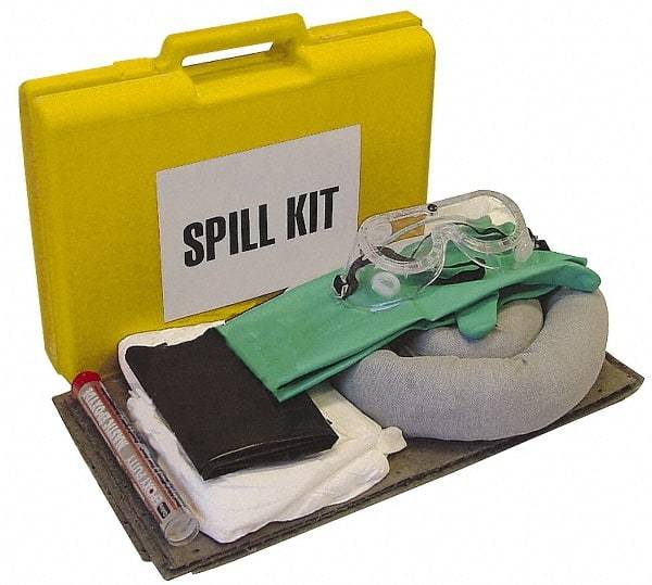 PRO-SAFE - Universal & Universal/Chemical Spill Kit - Polypropylene Case - Americas Tooling