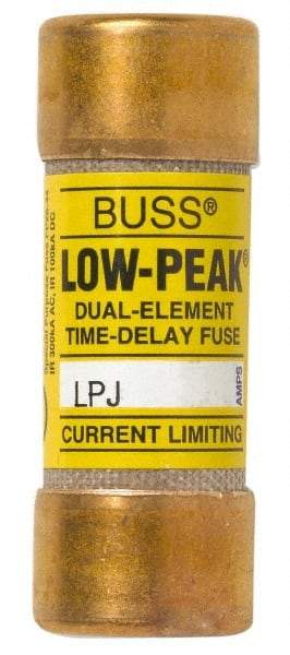 Cooper Bussmann - 300 VDC, 600 VAC, 2.8 Amp, Time Delay General Purpose Fuse - Fuse Holder Mount, 2-1/4" OAL, 100 at DC, 300 at AC (RMS) kA Rating, 13/16" Diam - Americas Tooling