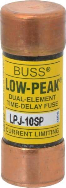 Cooper Bussmann - 300 VDC, 600 VAC, 10 Amp, Time Delay General Purpose Fuse - Fuse Holder Mount, 2-1/4" OAL, 100 at DC, 300 at AC (RMS) kA Rating, 13/16" Diam - Americas Tooling