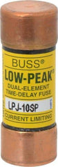 Cooper Bussmann - 300 VDC, 600 VAC, 10 Amp, Time Delay General Purpose Fuse - Fuse Holder Mount, 2-1/4" OAL, 100 at DC, 300 at AC (RMS) kA Rating, 13/16" Diam - Americas Tooling