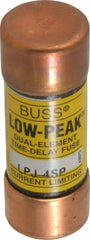 Cooper Bussmann - 300 VDC, 600 VAC, 4 Amp, Time Delay General Purpose Fuse - Fuse Holder Mount, 2-1/4" OAL, 100 at DC, 300 at AC (RMS) kA Rating, 13/16" Diam - Americas Tooling