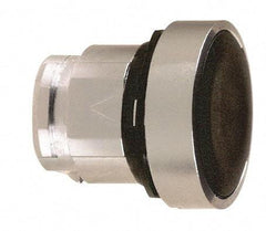 Schneider Electric - 22mm Mount Hole, Flush, Pushbutton Switch Only - Round, Black Pushbutton, Maintained (MA) - Americas Tooling