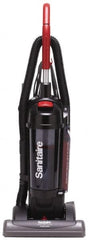 Sanitaire - Single Motor Bagless Heavy-Duty Upright Vacuum Cleaner - 15" Cleaning Width, 10" Amps, Comfort Hand Grip, Black - Americas Tooling