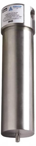 Parker - 1/4" Port, 7" High x 3" Wide, FRL Filter with Stainless Steel Bowl & Automatic Drain - 175 Max psi, 120°F Max - Americas Tooling