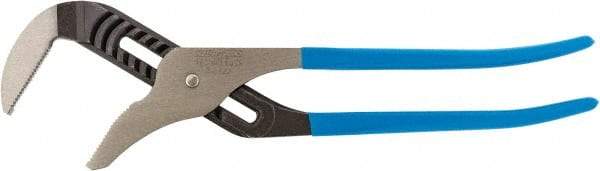 Channellock - 20-1/4" OAL, 5-1/2" Max Capacity, 12 Position Tongue & Groove Pliers - Standard Straight Jaws, Standard Head, Plastic Dipped Handles - Americas Tooling