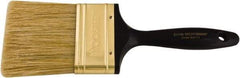 Wooster Brush - 3" Flat Hog Varnish Brush - 2-15/16" Bristle Length, 6-1/4" Plastic Beavertail Handle - Americas Tooling