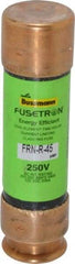 Cooper Bussmann - 125 VDC, 250 VAC, 45 Amp, Time Delay General Purpose Fuse - Fuse Holder Mount, 76.2mm OAL, 20 at DC, 200 (RMS) kA Rating, 13/16" Diam - Americas Tooling