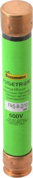 Cooper Bussmann - 300 VDC, 600 VAC, 0.2 Amp, Time Delay General Purpose Fuse - Fuse Holder Mount, 127mm OAL, 20 at DC, 200 (RMS) kA Rating, 13/16" Diam - Americas Tooling