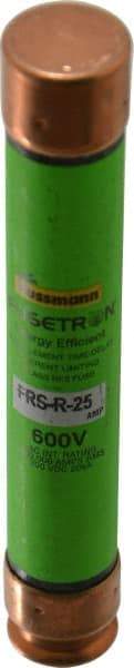 Cooper Bussmann - 300 VDC, 600 VAC, 25 Amp, Time Delay General Purpose Fuse - Fuse Holder Mount, 127mm OAL, 20 at DC, 200 (RMS) kA Rating, 13/16" Diam - Americas Tooling