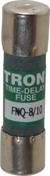 Cooper Bussmann - 500 VAC, 0.8 Amp, Time Delay General Purpose Fuse - Fuse Holder Mount, 1-1/2" OAL, 10 at AC kA Rating, 13/32" Diam - Americas Tooling