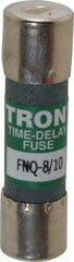 Cooper Bussmann - 500 VAC, 0.8 Amp, Time Delay General Purpose Fuse - Fuse Holder Mount, 1-1/2" OAL, 10 at AC kA Rating, 13/32" Diam - Americas Tooling