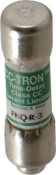 Cooper Bussmann - 300 VDC, 600 VAC, 3 Amp, Time Delay General Purpose Fuse - Fuse Holder Mount, 1-1/2" OAL, 200 at AC (RMS) kA Rating, 13/32" Diam - Americas Tooling