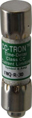 Cooper Bussmann - 300 VDC, 600 VAC, 30 Amp, Time Delay General Purpose Fuse - Fuse Holder Mount, 1-1/2" OAL, 200 at AC (RMS) kA Rating, 13/32" Diam - Americas Tooling