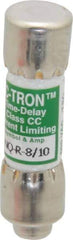 Cooper Bussmann - 300 VDC, 600 VAC, 0.8 Amp, Time Delay General Purpose Fuse - Fuse Holder Mount, 1-1/2" OAL, 200 at AC (RMS) kA Rating, 13/32" Diam - Americas Tooling