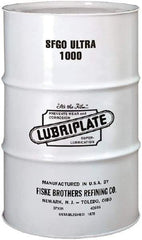 Lubriplate - 55 Gal Drum, Synthetic Gear Oil - 15°F to 400°F, 4900 SUS Viscosity at 100°F, 372 SUS Viscosity at 210°F, ISO 1000 - Americas Tooling