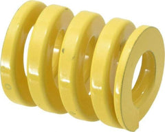 Dayton Lamina - 1-1/4" Hole Diam, 5/8" Rod Diam, 1-1/2" Free Length, Yellow Die Spring - 279 Lb Max Deflection, 0.37" Max Deflection, Extra Heavy Duty, Chromium Vanadium Steel - Americas Tooling