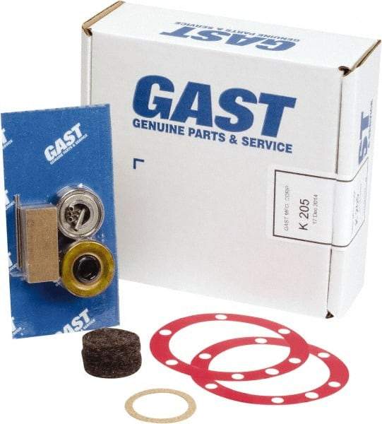 Gast - Air Actuated Motor Accessories Type: Repair Kit For Use With: 4AM-FRV-13H & 4AM-NRV-22A & 4AM-NRV-22F - Americas Tooling