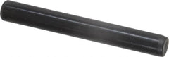 Holo-Krome - 1/4" Diam x 2" Pin Length Grade 8 Alloy Steel Standard Dowel Pin - Black Luster Finish, C 47-58 & C 60 (Surface) Hardness, 1 Beveled & 1 Rounded End - Americas Tooling