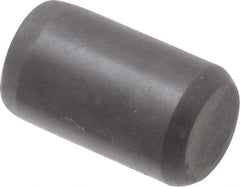 Holo-Krome - 3/8" Diam x 5/8" Pin Length Grade 8 Alloy Steel Standard Dowel Pin - Black Luster Finish, C 47-58 & C 60 (Surface) Hardness, 1 Beveled & 1 Rounded End - Americas Tooling