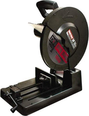 M.K. MORSE - 14" Blade Diam, 1" Arbor Hole, Miter Chop & Cutoff Saw - 1,300 RPM, 120 Volts - Americas Tooling