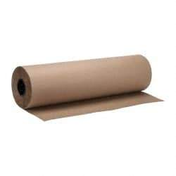 Made in USA - 900' Long x 30" Wide Roll of Recycled Kraft Paper - 8-1/2" OD, 40 Lb Paper Weight, 33 Lb per Roll - Americas Tooling