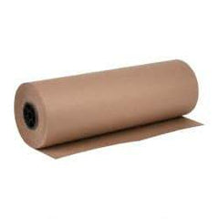 Made in USA - 720' Long x 24" Wide Roll of Recycled Kraft Paper - 8-1/2" OD, 50 Lb Paper Weight, 26 Lb per Roll - Americas Tooling