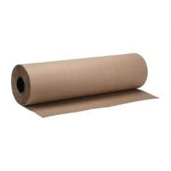 Made in USA - 720' Long x 30" Wide Roll of Recycled Kraft Paper - 8-1/2" OD, 50 Lb Paper Weight, 33 Lb per Roll - Americas Tooling