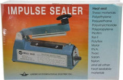 Value Collection - 4" Max Seal, 4 mil Thick, Table Top Thermal Impulse Sealer - 160 Watts - Americas Tooling