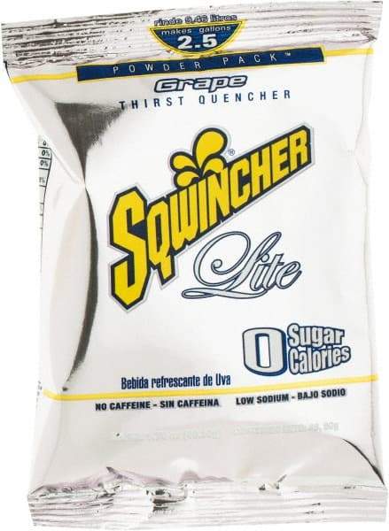 Sqwincher - 1.76 oz Pack Grape Activity Drink - Powdered, Yields 2.5 Gal - Americas Tooling