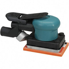 Dynabrade - 10,000 OPM, 13 CFM Air Consumption, Palm Air Orbital Sander - Rectangular Pad, 1/4 NPT Inlet - Americas Tooling