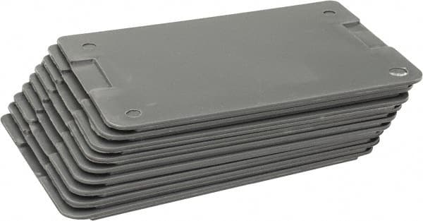 Durham - 3" High, Gray Bin Divider - Use with 119-95 - Americas Tooling