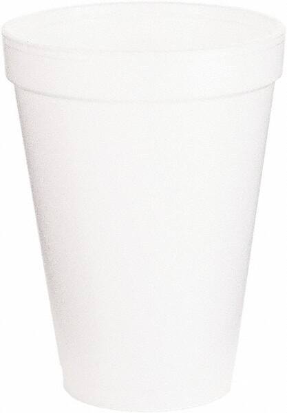 DART - Foam Drink Cups, 12 oz, 1000/Carton - White - Americas Tooling