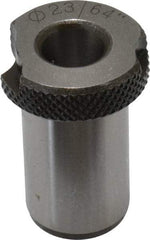 Value Collection - Type SF, 23/64" Inside Diam, Head, Slip Fixed Drill Bushing - 5/8" Body Outside Diam, 1" Length Under Head, Steel, LS-TW-2 Compatible - Americas Tooling