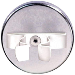 Mag-Mate - 11 Lb Max Pull Force, 1-21/32" Overall Height, 1.41" Diam, Ceramic Cup Magnet - Clamp Style, 1-1/4" Clamp Opening, Chrome Plated - Americas Tooling