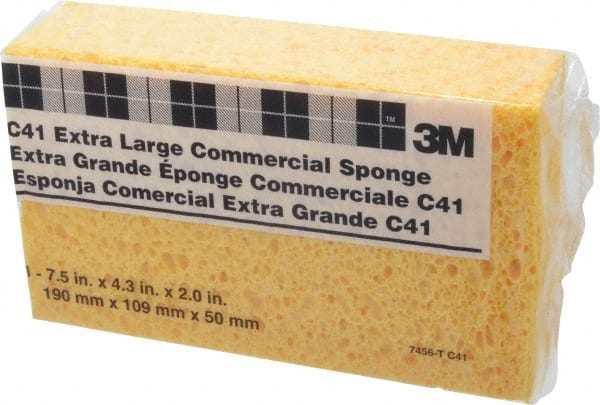 3M - 7-1/4" Long x 4-3/8" Wide x 2.06" Thick Cleansing Pad - Americas Tooling