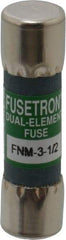 Cooper Bussmann - 250 VAC, 3.5 Amp, Time Delay General Purpose Fuse - Fuse Holder Mount, 1-1/2" OAL, 10 at 125 V kA Rating, 13/32" Diam - Americas Tooling