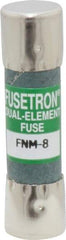 Cooper Bussmann - 250 VAC, 8 Amp, Time Delay General Purpose Fuse - Fuse Holder Mount, 1-1/2" OAL, 10 at 125 V kA Rating, 13/32" Diam - Americas Tooling