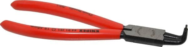 Knipex - Internal Retaining Ring Pliers - 6-3/4" OAL, Bent Nose - Americas Tooling