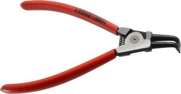 Knipex - External Retaining Ring Pliers - 6-3/4" OAL, Bent Nose - Americas Tooling